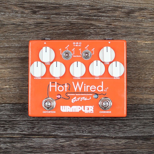 Wampler Hot Wired V2 with Top Mounts image 1