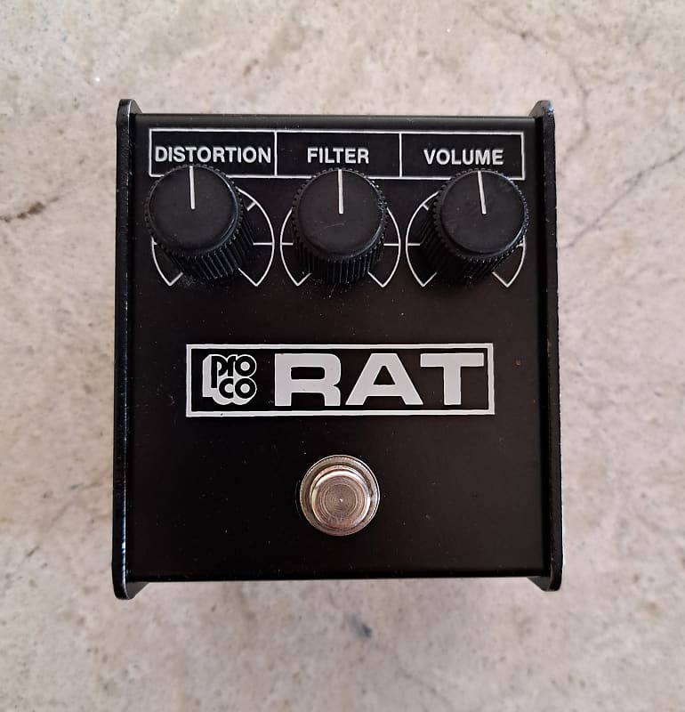 ProCo Small Box RAT 1985 - Black with white lettering image 1