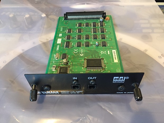 Yamaha MY8-AT Optical ADAT Card - Yamaha LS9 16 32 M7CL pm5d Yamaha MY8-AT Optical ADAT Card - Yamaha LS9 16 32 M7CL pm5d