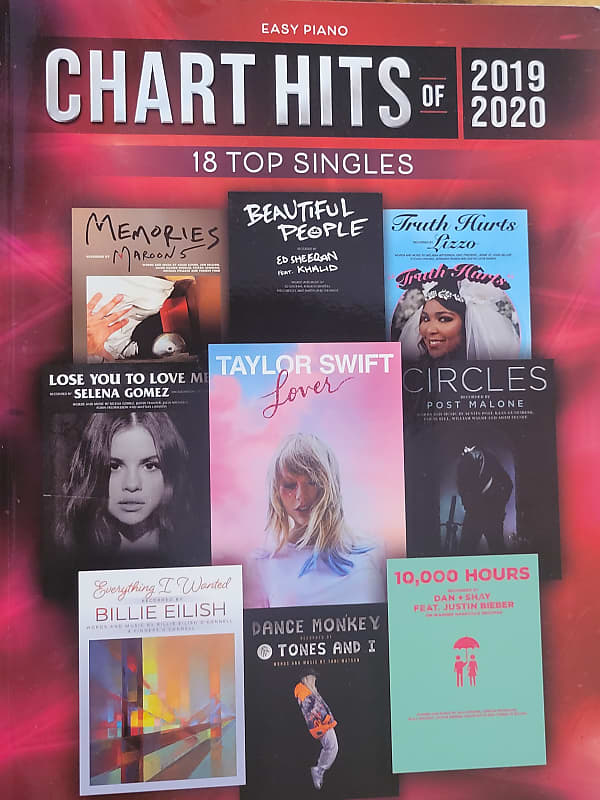 Chart Hits of 2019-2020 Book | Reverb