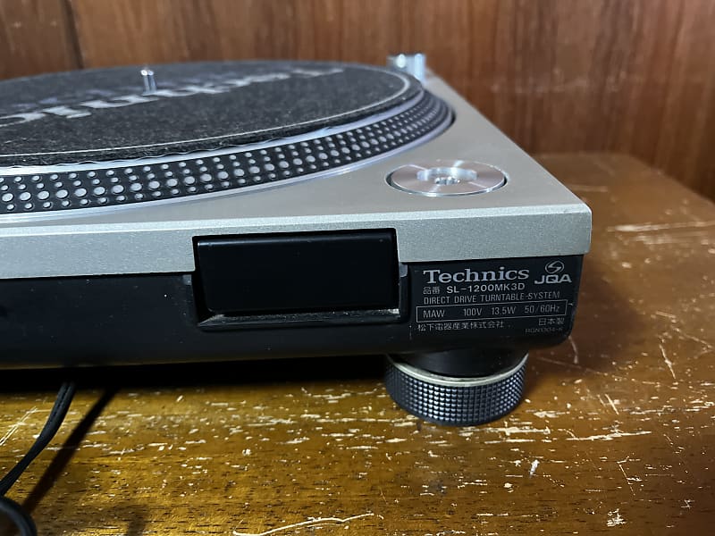 Technics SL-1200MK3D Silver color Analog DJ Turntable | Reverb