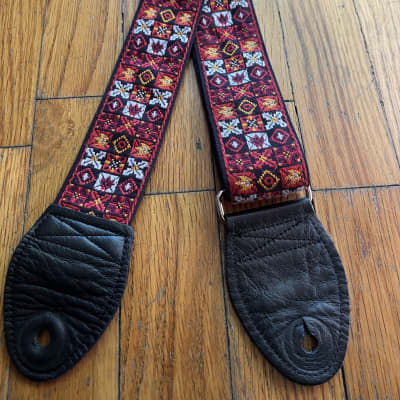 Souldier Woodstock Red Guitar Strap