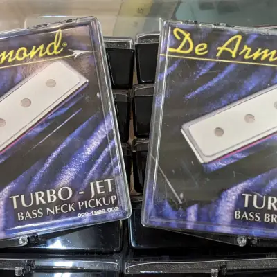 NOS DeArmond  Turbo-Jet  bass pickups.  Bridge and Neck pair for sale