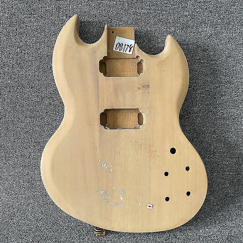 Solid Basswood SG Style Guitar Body Reverb Australia