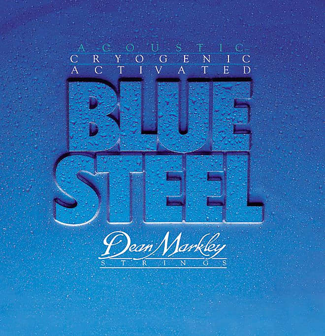 Dean Markley 2034 Blue Steel Light Acoustic Guitar Strings (11-52) image 1