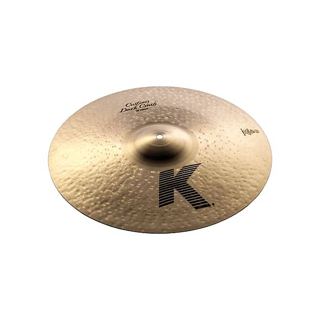 Zildjian 20 Inch K Custom Dark Crash Cymbal K0979 642388314166 image 1