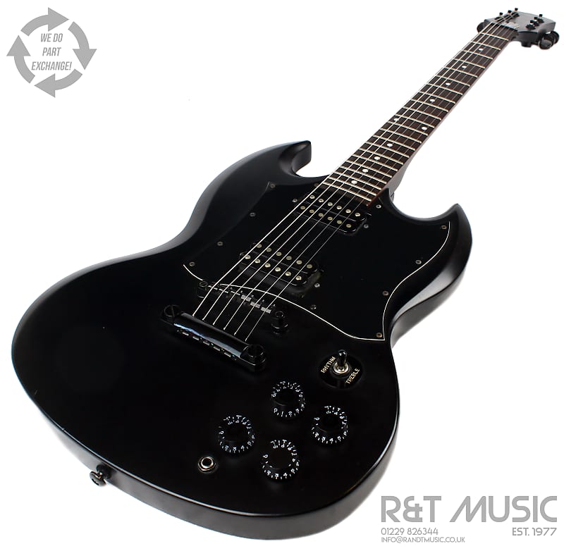 Epiphone SG G-310 Electric Guitar in Matte Black Ltd | Reverb UK