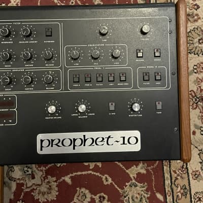 CHOPPED Original Vintage Sequential Circuits Prophet 10 w/ MIDI image 4