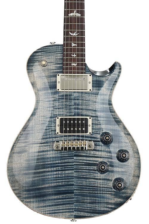 PRS Mark Tremonti Signature Electric Guitar with Adjustable Stoptail - Faded Whale Blue image 1