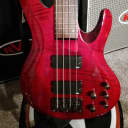 ESP LTD B-204FM 4-String Flamed Maple Top Bass See-Thru Red 2006