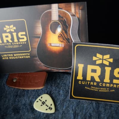 Brand New Iris Guitar Company OG Model Sunburst 25" Scale 1-11/16" Nut Width image 14