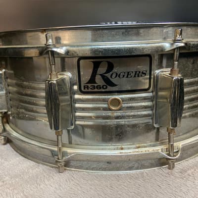 Rogers R-360 COS 14x5.5 Snare Drum-FREE shipping! Daves Music & Thrift image 2
