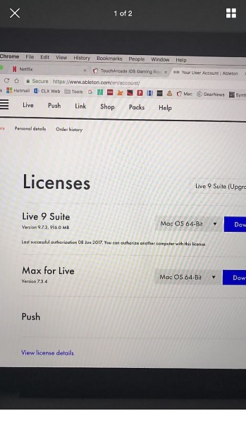 Ableton Live 9 Suite License Transfer image 1