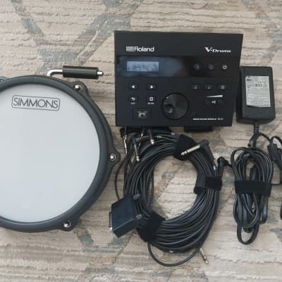 Roland TD-07 Drum Module + Accessories & 8" Dual Zone Mesh Pad 2024