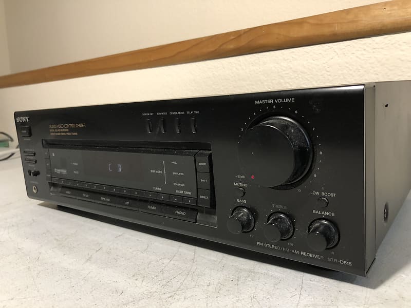 Sony STR-D515 Receiver HiFi popular Stereo Vintage 5.1 Channel Phono Home Audio AM/FM.