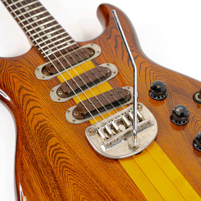 1979 Greco GOII750 Electric Guitar w/ Neck Through Construction, Versatile Electronics, Hybrid Bone/Brass Nut Gigbag image 3