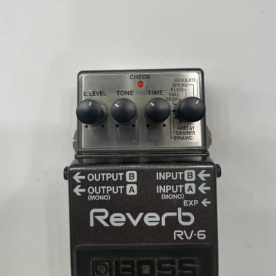 Boss Roland RV-6 Digital Reverb Stereo Guitar Effect Pedal image 2