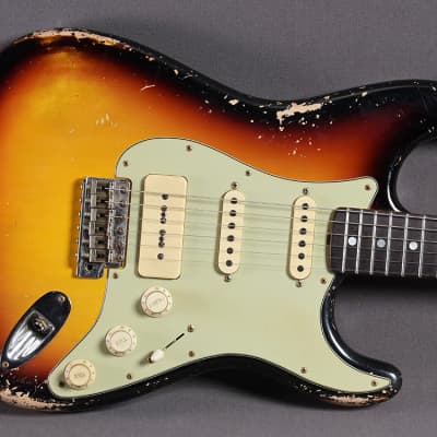 Fender Custom Shop Stratocaster 1966 REL P90 3-TSB Dennis Galuszka Masterbuilt for sale