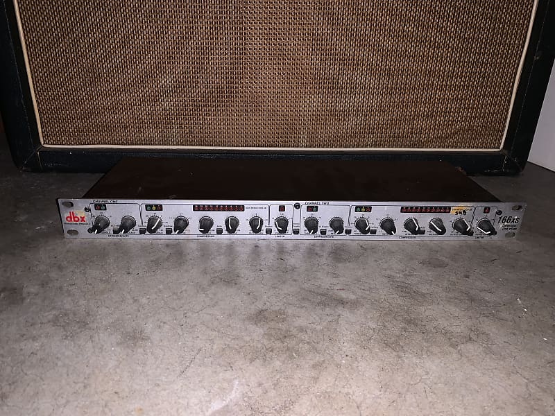 dbx 166xs Dual-Channel Compressor / Limiter / Gate | Reverb
