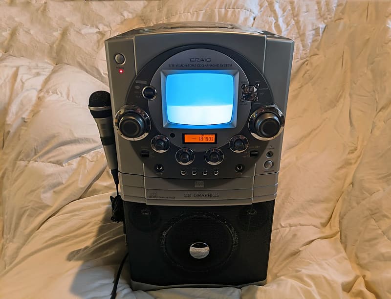 Buy GJCrafts Karaoke Machine, Portable Karaoke System With 2