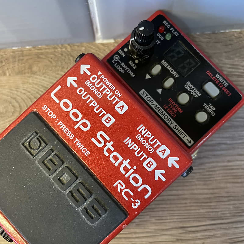 Boss RC-3 Loop Station 2011 - Present - Red | Reverb