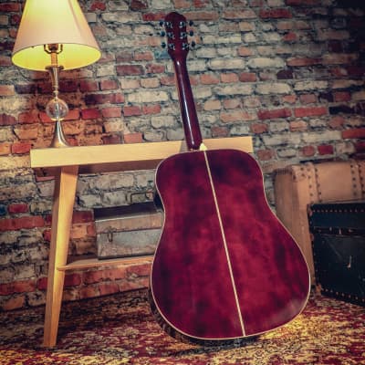 Oscar Schmidt OG2N Dreadnought Select Spruce Top Mahogany Neck 6-String Acoustic Guitar - Natural image 4