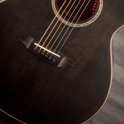 Auden Austin Cutaway Electro Acoustic Guitar - Satin Black image 6