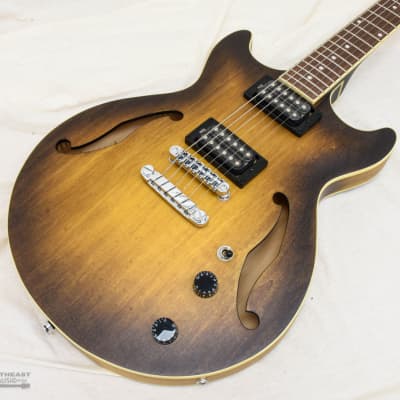 Ibanez AM53 Hollow Body - Tobacco Flat image 4