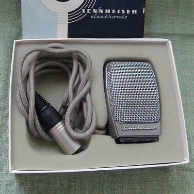 Sennheiser MD 407 vintage microphone MD 409 capsule (like md 403) image 4