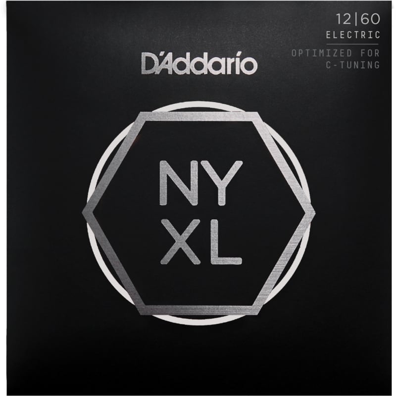 Photos - Strings DAddario D'Addario NYXL1260 Wound Extra Heavy 12-60 Electric  Ni... Nickel n 