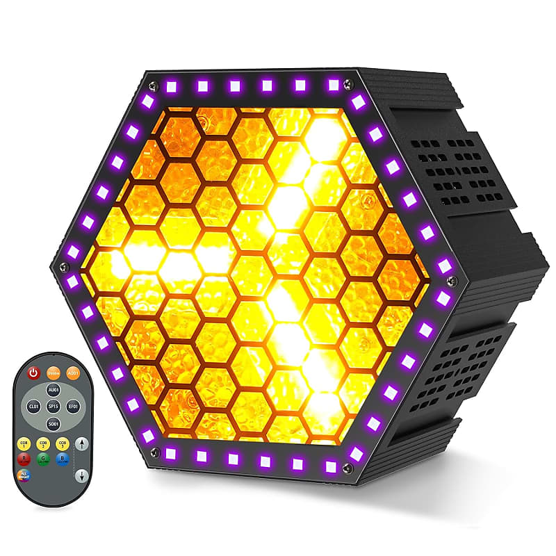 Stage Par Lights 200W Cob & Led Retro Par Lights, Hexagonal Stage