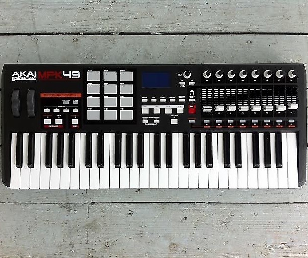 Akai MPK49 MIDI/USB Keyboard Controller | Reverb