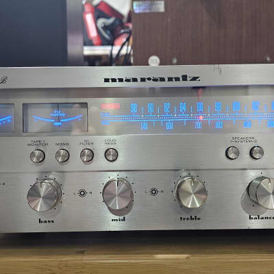 Marantz Model 2226B 26-Watt Stereo Solid-State Receiver 1970 - Silver with Metal Case image 2