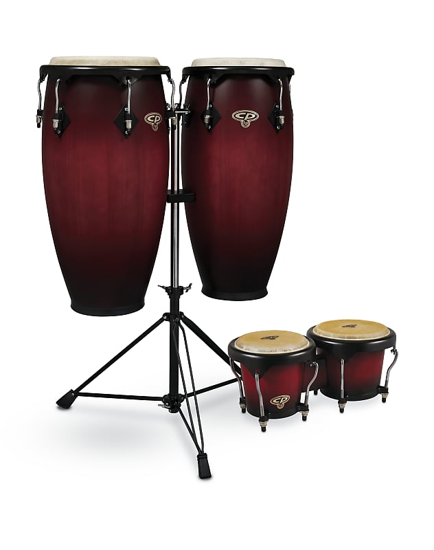 Latin percussion city series deals conga set with stand