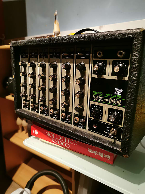 Roland VX-55 mixing amplifier 1976/1978 Black | Reverb