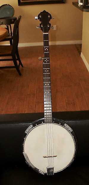 Hondo HB55 5 String Banjo 1969 Reverb
