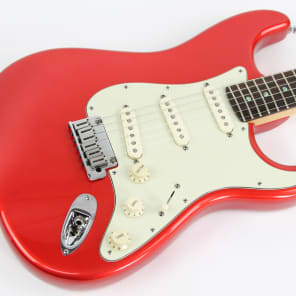 Fender American Deluxe Stratocaster 2012 Candy Tangerine image 2