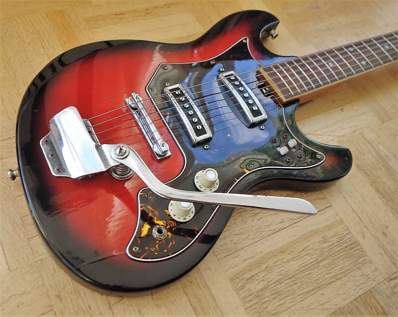 Teisco EG 2T solidbody guitar ~1970 made in Japan | Reverb