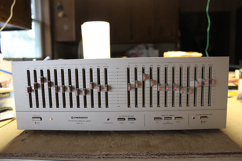 Restored Pioneer SG-9 12 Band Graphic Equalizer (4) | Reverb