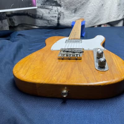 Fender American PARTS Telecaster Guitar - re-finished / routed for humbuckers 1972 - Local Pickup Only image 10