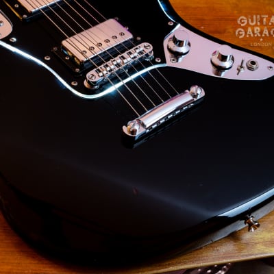 2004 Fender Japan Jaguar Special JGS HH Black LED pickguard Hardtail offset guitar - CIJ image 9