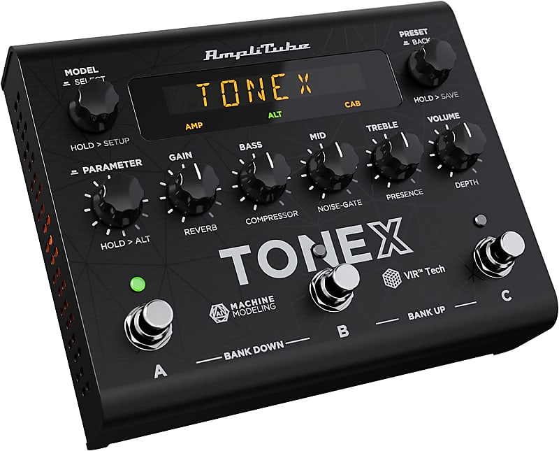 New IK Multimedia ToneX Pedal - AI Tone Modeling Multi-FX