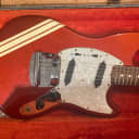 Vintage 1974 Fender Mustang Competition Red
