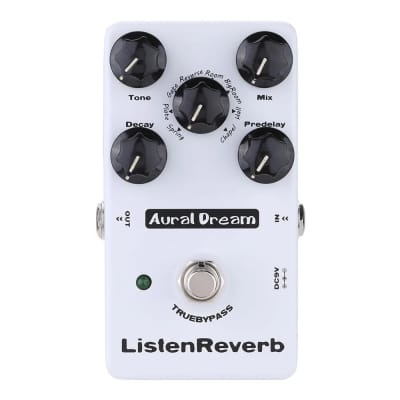 Aural Dream Listen Reverb,8 Effects and Predelay including Spring,Plate,Gate,Hall and Chapel Reverb for sale