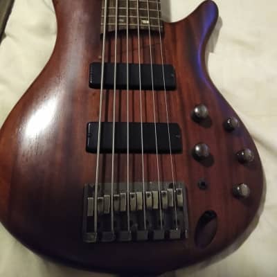 Ibanez  SR506- 6 string bass Mohagandy 2015 image 5