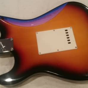 Squier SE Strat Sunburst Body - Full Thickness Agathis - Includes neck plate image 2