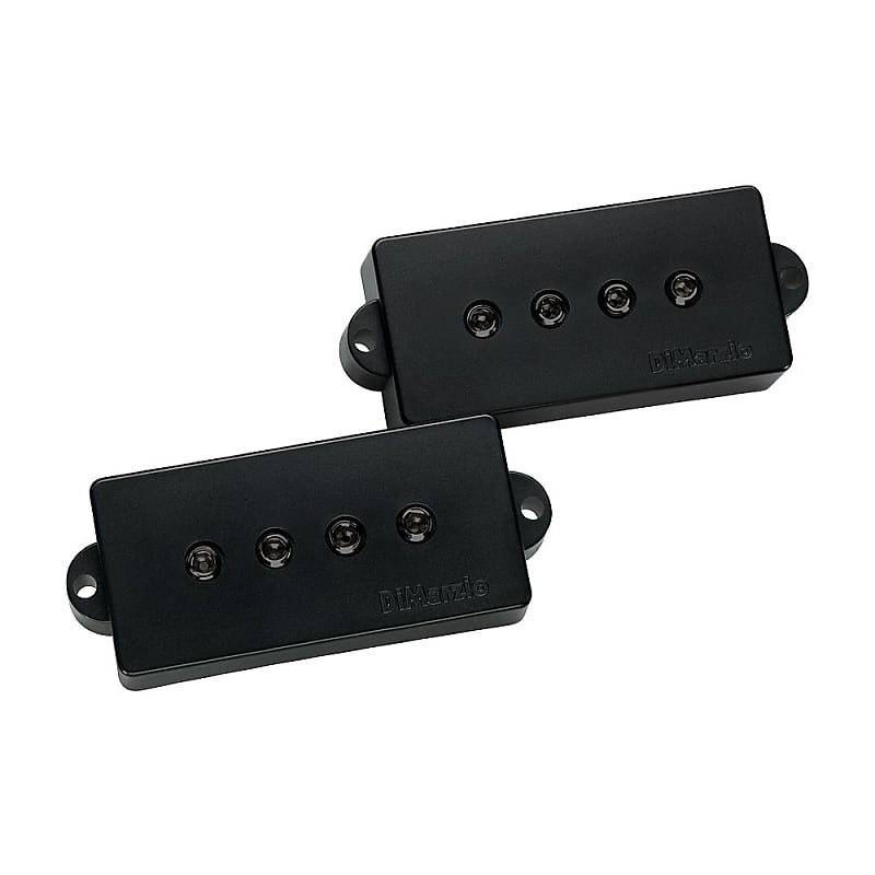 ベース DIMARZIO DP122 BLACK Model P DiMarzio DP122 Model P Hum Canceling Bass Pickup - Black