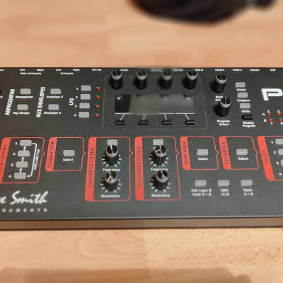 Dave Smith Instruments Prophet 12 Desktop 12-Voice Polyphonic Synthesizer 2014 - Present - Black with Wood Sides