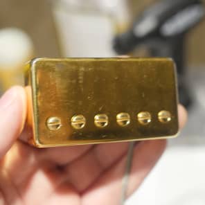 Late 1980s Early 1990s Gibson Original 490R 490T Series Pickups Gold image 4