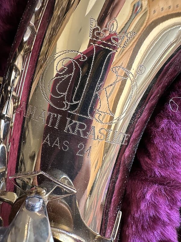 Amati Kraslice AAS 21 alto saxophone plus hard case | Reverb Amati Kraslice AAS 21 alto saxophone plus hard case | Reverb